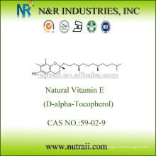 Huile de vitamine E naturelle D-alpha Tocopherol 1000IU